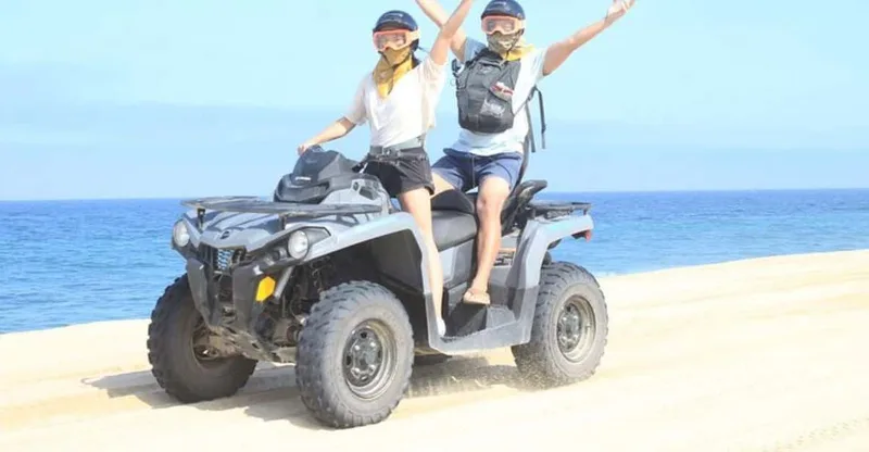 Beginners Migrino Beach & Desert ATV Tour — ATV tour in Cabo San Lucas