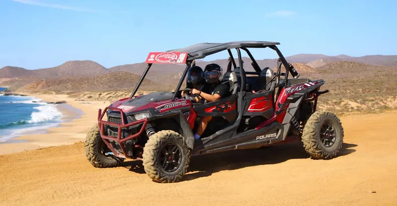Tour en UTV playa desierto y tequila tasting — ATV tour in Cabo San Lucas