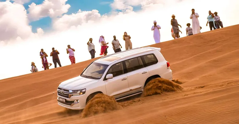 Desert Safari with BBQ Dinner & Quad Biking Options — ATV tour in Dubai