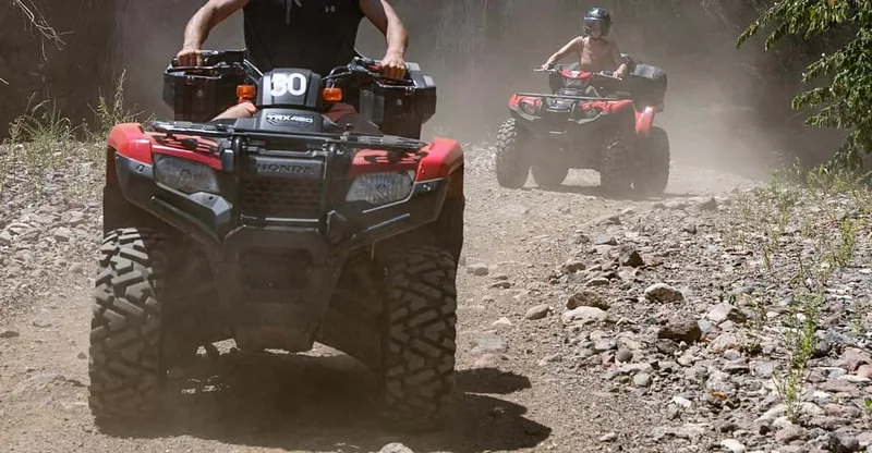 Jaco: 2 Hour ATV Tour and 2 Hour Zipline Experience — ATV tour in Jacó