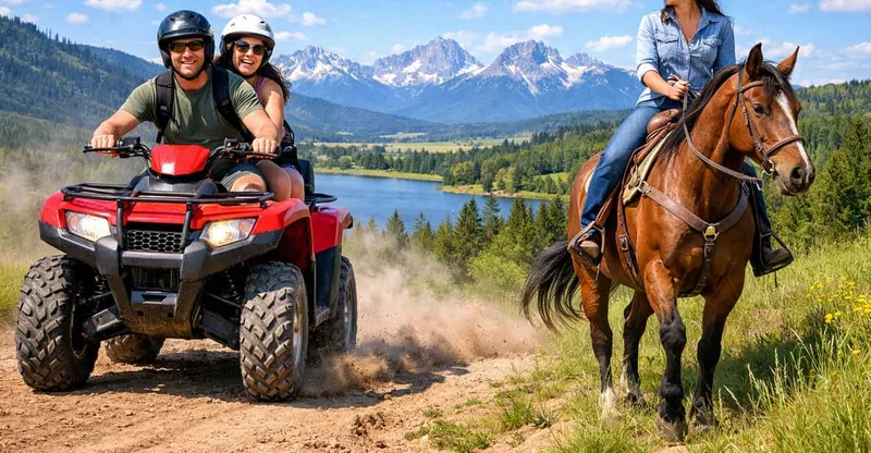Miami Countryside: ATV Ride and Horseback Riding Experience — ATV tour in Miami