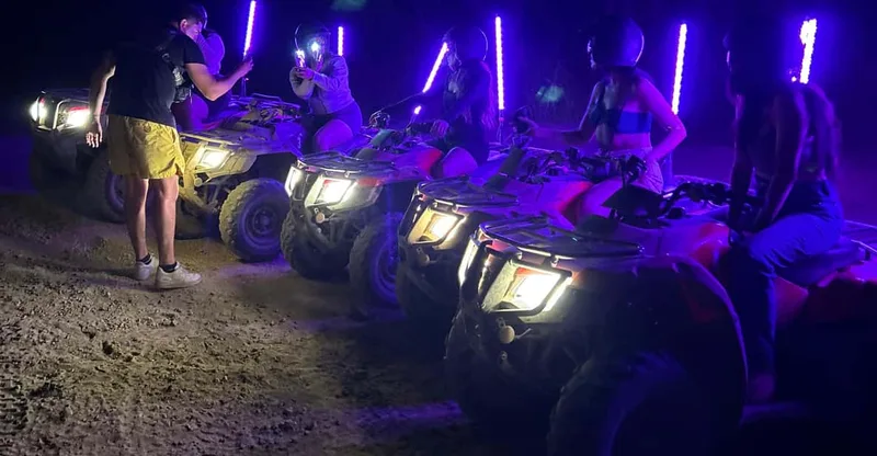 ATV Nighttime Glow In The Dark Off-road Adventure — ATV tour in Miami