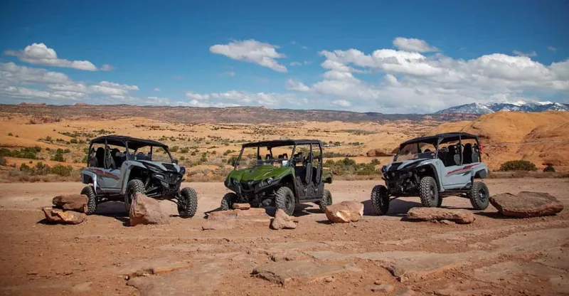 Hell's Revenge Self-Driven Guided UTV Tour — ATV tour in Moab