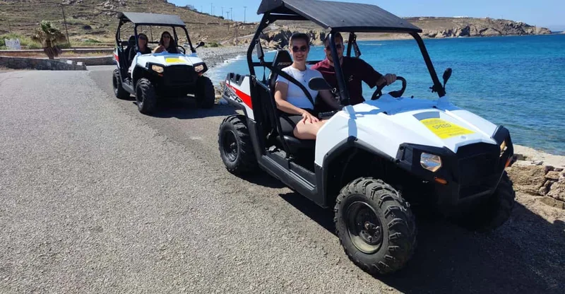 Buggy Tour to Lighthouse, Ano Mera & Agios Sostis — ATV tour in Mykonos