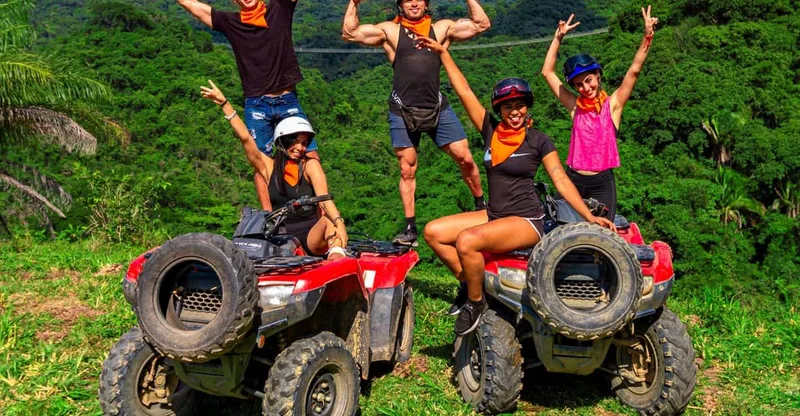 From Puerto & Nuevo Vallarta: ATV Tour with Tequila Tasting — ATV tour in Puerto Vallarta
