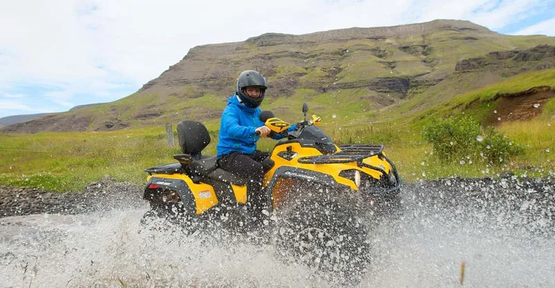 ATV & Helicopter combination package — ATV tour in Reykjavik