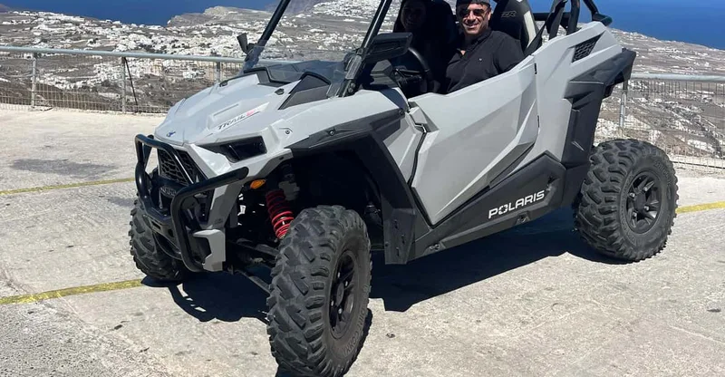 Buggy Highlights Tour with Local Tour Leader — ATV tour in Santorini